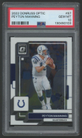 Peyton Manning 2022 Donruss Optic #87 (PSA 10) at PristineAuction.com