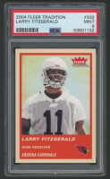 Larry Fitzgerald 2004 Fleer Tradition #332 RC (PSA 9) at PristineAuction.com