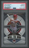 Pete Rose 2022 Mosaic Will To Win #WW6 (PSA 10) at PristineAuction.com
