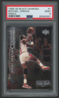 Michael Jordan 1998-99 Black Diamond #1 (PSA 9) at PristineAuction.com