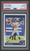 Eli Manning 2024 Score #216 (PSA 10) at PristineAuction.com