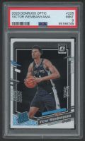 Victor Wembanyama 2023-24 Donruss Optic #225 RR RC (PSA 9) at PristineAuction.com