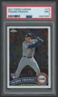 Freddie Freeman 2011 Topps Chrome #173 RC (PSA 9) at PristineAuction.com