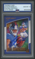Saquon Barkley Signed 2018 Donruss Rookie Gridiron Kings #RGK6 (PSA | Auto 10) at PristineAuction.com