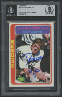 Dave Casper Signed 1978 Topps #50 Inscribed "HOF 02" (BGS) at PristineAuction.com
