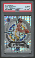 Stephen Curry 2021 Mosaic Epic Performers Mosaic #7 (PSA 10) at PristineAuction.com