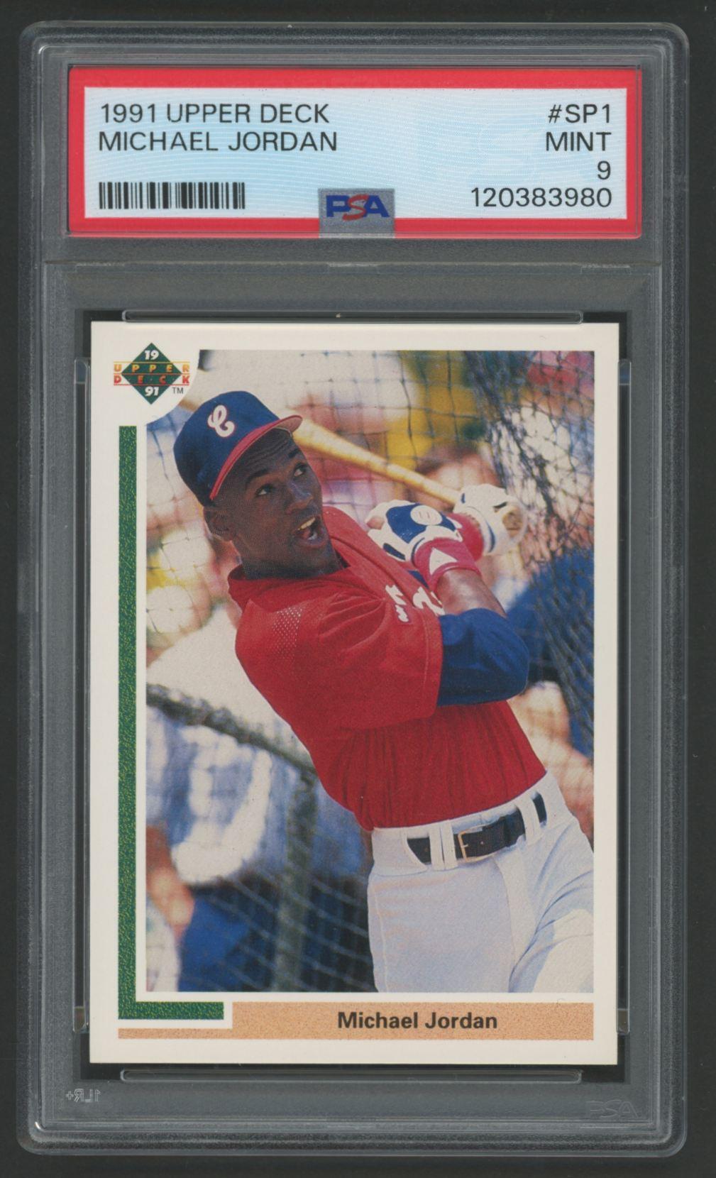 Michael Jordan 1991 Upper Deck #SP1 RC (PSA 9) at PristineAuction.com Michael Jordan 1991 Upper Deck #SP1 RC (PSA 9) at PristineAuction.com