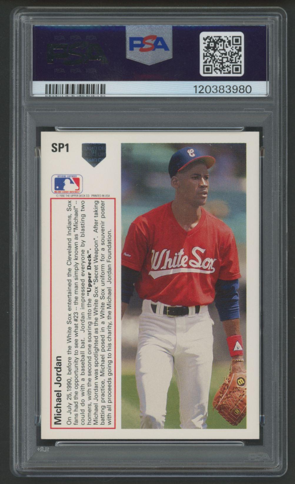 Michael Jordan 1991 Upper Deck #SP1 RC (PSA 9) at PristineAuction.com Michael Jordan 1991 Upper Deck #SP1 RC (PSA 9) at PristineAuction.com