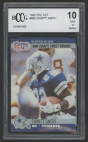 Emmitt Smith 1990 Pro Set #685 RC (BCCG 10) at PristineAuction.com