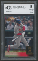 Albert Pujols 2001 Upper Deck #295 SR RC (BCCG 9) at PristineAuction.com