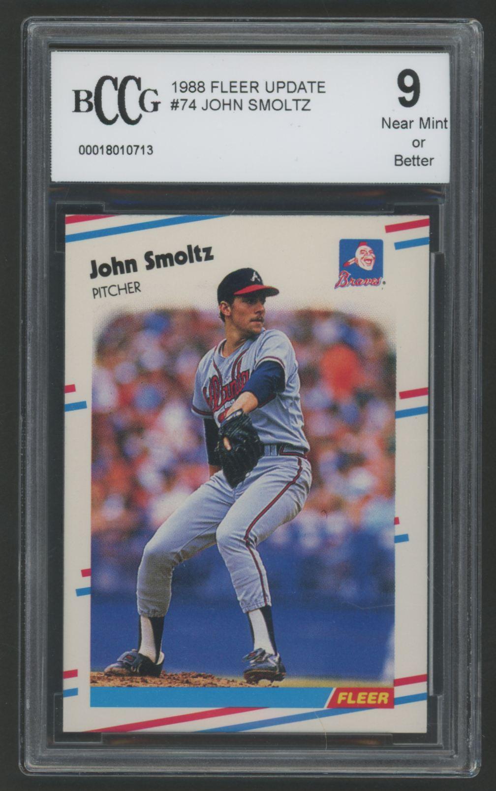 John Smoltz 1988 Fleer Update #74 (BCCG 9) at PristineAuction.com John Smoltz 1988 Fleer Update #74 (BCCG 9) at PristineAuction.com