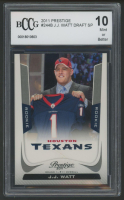 J.J. Watt 2011 Prestige #244B RC / Draft SP (BCCG 10) at PristineAuction.com