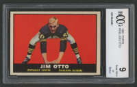 Jim Otto 1961 Topps #182 RC (BCCG 9) at PristineAuction.com