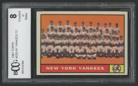 New York Yankees 1961 Topps #228 Team Card (BCCG 8) at PristineAuction.com
