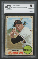 Brooks Robinson 1968 Topps #20 (BCCG 9) at PristineAuction.com