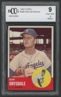 Don Drysdale 1963 Topps #360 (BCCG 9) at PristineAuction.com