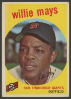 Willie Mays 1959 Topps #50 at PristineAuction.com