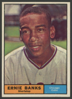Ernie Banks 1961 Topps #350 at PristineAuction.com
