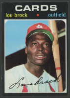 Lou Brock 1971 Topps #625 at PristineAuction.com