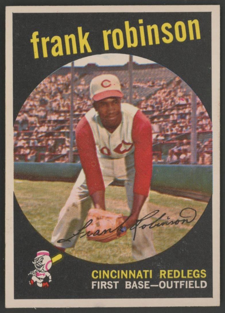 Frank Robinson 1959 Topps #435 at PristineAuction.com Frank Robinson 1959 Topps #435 at PristineAuction.com