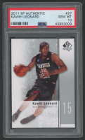 Kawhi Leonard 2011 SP Authentic #27 (PSA 10) at PristineAuction.com