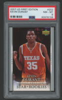 Kevin Durant 2007-08 Upper Deck First Edition #202 RC (PSA 8) at PristineAuction.com
