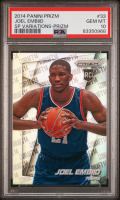 Joel Embiid 2014-15 Panini Prizm Photo Variations #33 RC (PSA 10) at PristineAuction.com