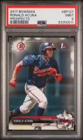Ronald Acuna 2017 Bowman Prospects #BP127 RC (PSA 9) at PristineAuction.com