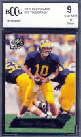 Tom Brady 2000 Press Pass #37 (BCCG 9) at PristineAuction.com