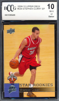Stephen Curry 2009-10 Upper Deck SP #234 RC (BCCG 10) at PristineAuction.com