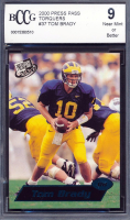 Tom Brady 2000 Press Pass Torquers #37 (BCCG 9) at PristineAuction.com