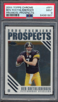 Ben Roethlisberger 2004 Topps Chrome Premiere Prospects #PP1 RC (PSA 9) at PristineAuction.com