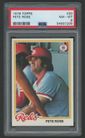 Pete Rose 1978 Topps #20 DP (PSA 8) at PristineAuction.com