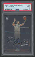 Luka Doncic 2018-19 Panini Chronicles Luminance #166 RC (PSA 9) at PristineAuction.com