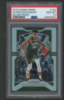 Giannis Antetokounmpo 2019-20 Panini Prizm Prizms Silver #152 (PSA 10) at PristineAuction.com