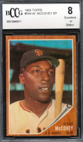 Willie McCovey 1962 Topps #544 SP (BCCG 8) at PristineAuction.com