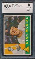 Stan Musial 1960 Topps #250 (BCCG 8) at PristineAuction.com