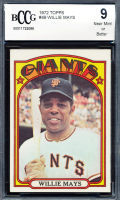 Willie Mays 1972 Topps #49 (BCCG 9) at PristineAuction.com