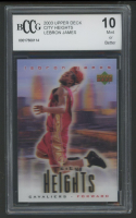 LeBron James 2003 Upper Deck City Heights LeBron James #NNO RC (BCCG 10) at PristineAuction.com