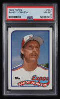 Randy Johnson 1989 Topps #647 RC (PSA 8) at PristineAuction.com
