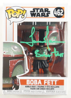 Temuera Morrison Signed "Star Wars" #462 Boba Fett Funko Pop! Bobble-Head Vinyl Figure (JSA) at PristineAuction.com