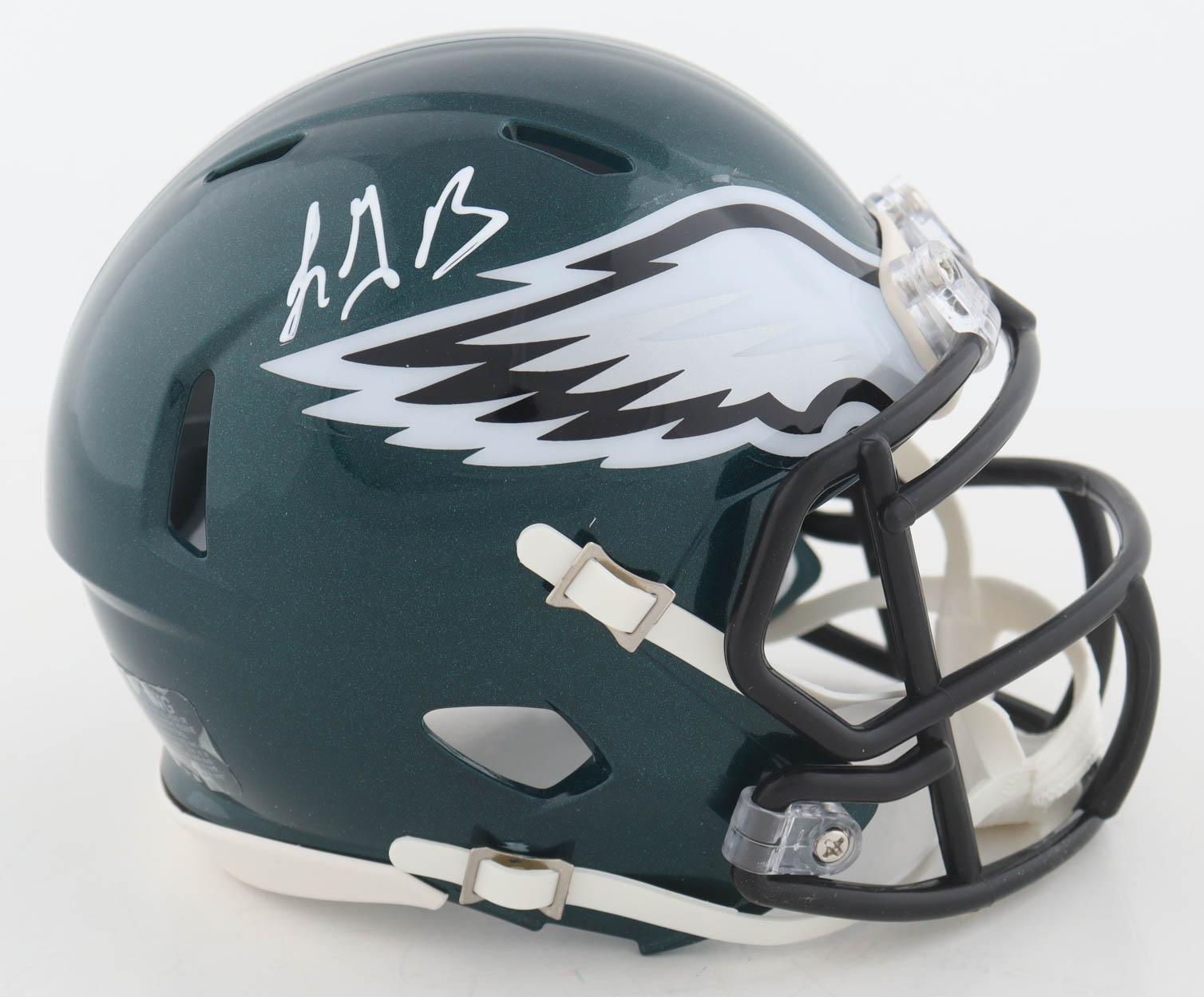 LeGarrette Blount Signed Eagles Speed Mini Helmet (JSA) at PristineAuction.com LeGarrette Blount Signed Eagles Speed Mini Helmet (JSA) at PristineAuction.com