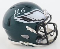 LeGarrette Blount Signed Eagles Speed Mini Helmet (JSA) at PristineAuction.com