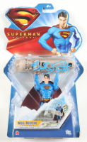 Brandon Routh Signed "Superman Returns" Wall Busting Superman Action Figure (JSA) at PristineAuction.com