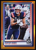 Hunter Henry 2025 Donruss Optic Orange #54 #055/299 at PristineAuction.com