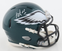 LeGarrette Blount Signed Eagles Speed Mini Helmet (JSA) at PristineAuction.com