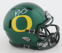 LeGarrette Blount Signed Oregon Ducks Speed Mini Helmet (JSA) at PristineAuction.com