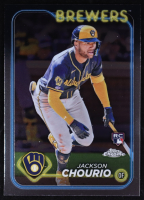 Jackson Chourio 2024 Topps Chrome #161 RC at PristineAuction.com
