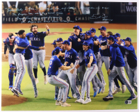 Eric Nadel Signed Rangers 16x20 Photo With Extensive Inscription (Beckett) at PristineAuction.com