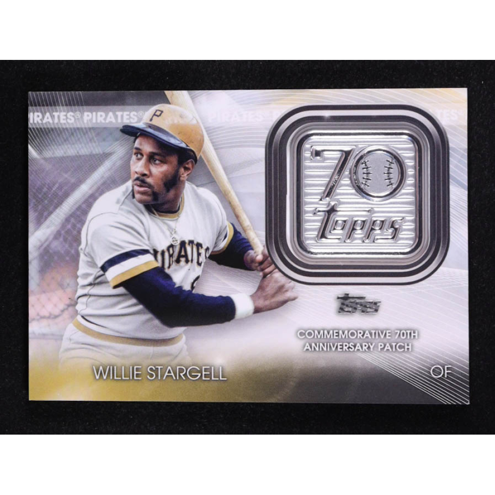 Willie Stargell 2021 Topps Update 70th Anniversary Logo Patches #T70PWST at PristineAuction.com